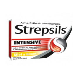 Strepsils AR Intensive Miel y Limon x8 caramelos