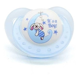 Baby Innovation Chupete Curvado Celeste 0-6 M