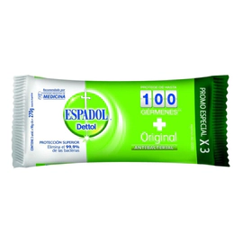 Jabon En Barra Espadol Original Antibacterial 90g Pack X 3