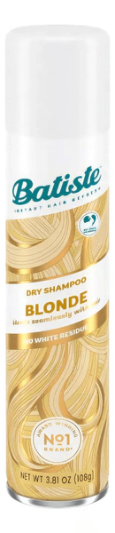 Shampoo Seco En Aerosol Batiste Light & Blonde Cabellos Rubios 108g