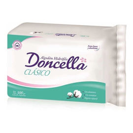 Doncella Clásico Algodón Hidrófilo 300 Grs
