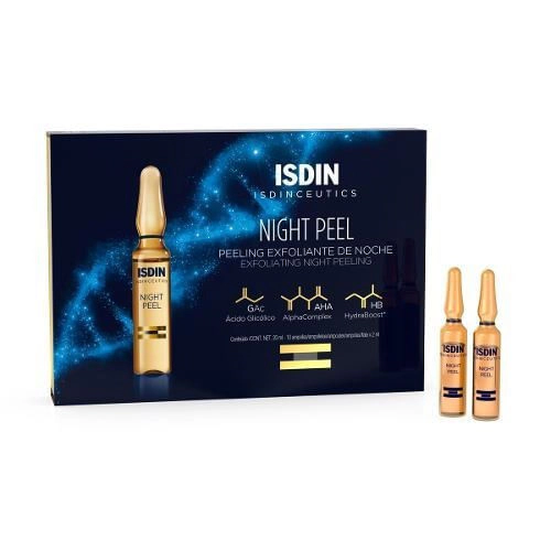 Isdinceutics Night Peel Exfoliante De Noche 10 Ampollas