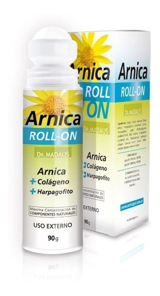 Árnica Dr Madaus + Colágeno Roll On Gel Corporal X 90g