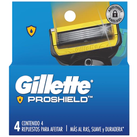 Gillette Fusion Proshield Cartuchos X4