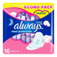 Always Suave Maxi Protección Toallas Higiénicas 16 Unidades