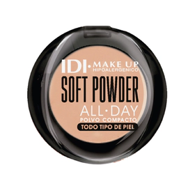 Base de Maquillaje Compacta IDI Soft Powder 01 Porcel Beige 10g