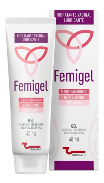 Femigel Gel Hidratante Vaginal Lubricante ntimo 40ml | Farmacia Pacheco