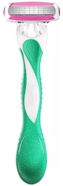 Schick Quattro Sparkle Maquina Afeitadora Femenina Pack X 2