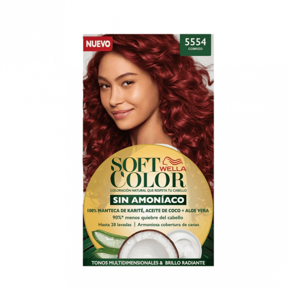 Wella Soft Color Tintura Kit Completo Sin Amoniaco