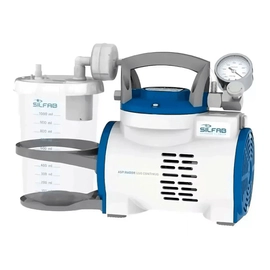 Silfab Aspirador A Diafragma Con Vacuómetro N33v-a Blanco