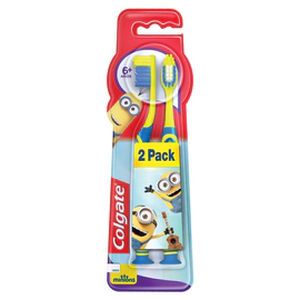 Colgate Cepillo De Dientes Regular Infantil +6 Años Pack X 2