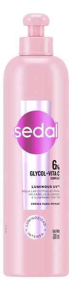 Crema Para Peinar Sedal Luminous Uv 300ml