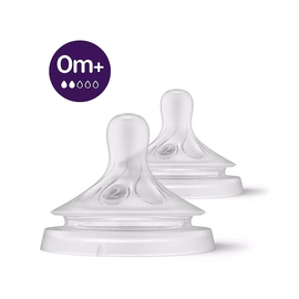 Tetinas Philips Avent Natural 0m+ Flujo Lento Scf042/27