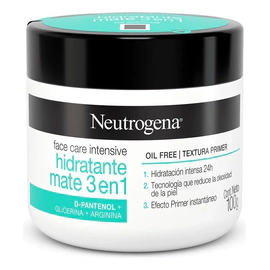 Hidratante Facial Neutrogena Face Care Intensive Mate 3 En 1 100g