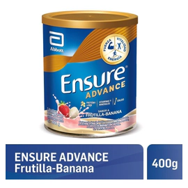 Ensure Advance En Polvo Frutilla Banana X 400gr