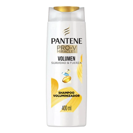Pantene Pro-v Miracles Shampoo Volumen Suavidad y Fuerza 400ml