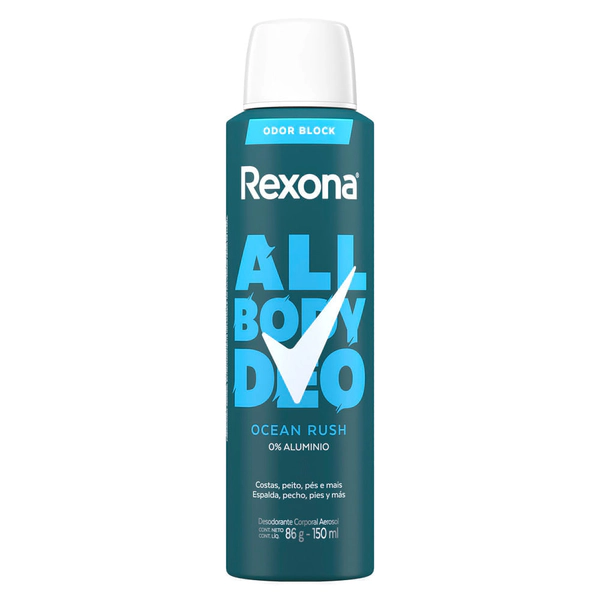 Desodorante Corporal Rexona Men All Body Ocean Rush 150mL