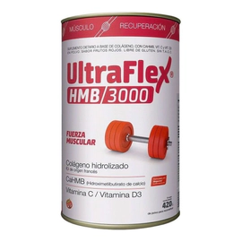 Suplemento En Polvo Ultraflex Hmb/3000 Colágeno Hidrolizado 420g