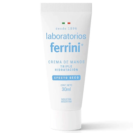 Ferrini Crema De Manos Triple Hidratación Efecto Seco 30ml