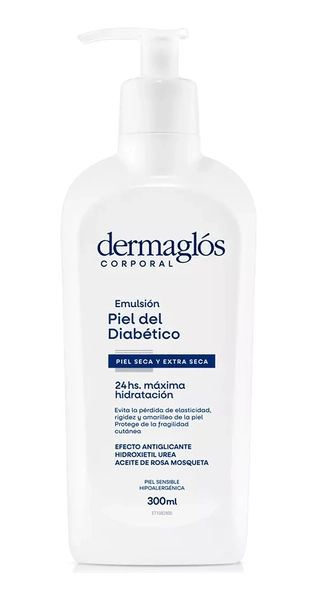 Dermaglós Corporal Piel Del Diabético Emulsión 300 Ml