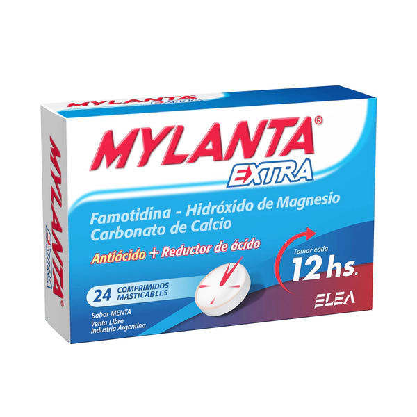 Mylanta Extra Comprimidos Masticables x24