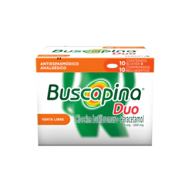 Buscapina Duo Antiespasmódico Analgésico 100 comprimidos recubiertos