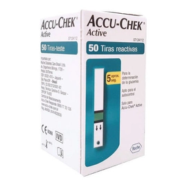 Accu-chek Active Tiras Reactivas X50 Unidades.