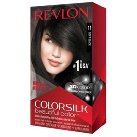 Tintura Revlon Colorsilk Beautiful Color Tono 11 Negro Suave