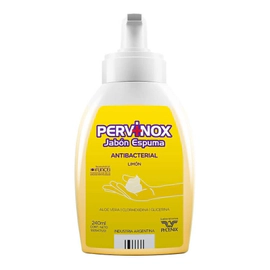 Pervinox Jabón Espuma Antibacterial Limón 240 Ml
