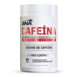 Ena Sport Cafeina Anhidra 60 Capsulas Resistencia Energía