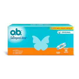 Ob Tampones Original Super X 16 Unidades