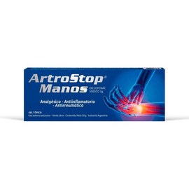 ArtroStop Manos Analgésico Antiinflamatorio Antirreumático Gel 50g