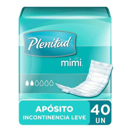 Plenitud Apósitos Desechables Para Incontinencia Leve 40 Uds