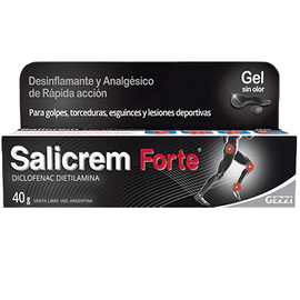 Salicrem Forte Alivio de la Inflamación y el Dolor Gel 40g