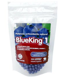 Blueking 1 Arándano Natural Antioxidante 300 Comp Masticable