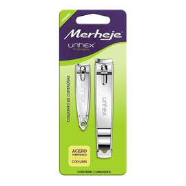 Merheje Unhex For Men Kit Cortadores De Uñas Manos Y Pie