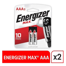Energizer Max Aaa Pilas Alcalinas 2 Unidades