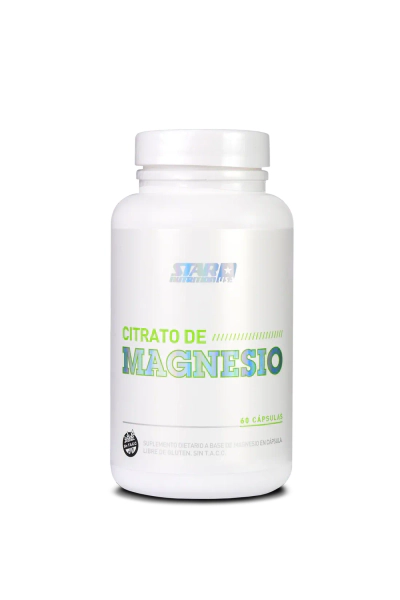 Star Nutrition Citrato De Magnesio X 60 Capsulas - Sabor Sin sabor