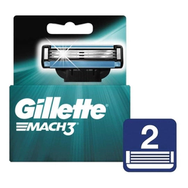 Gillette Repuesto Para Afeitar Mach3 X 2 Unidades