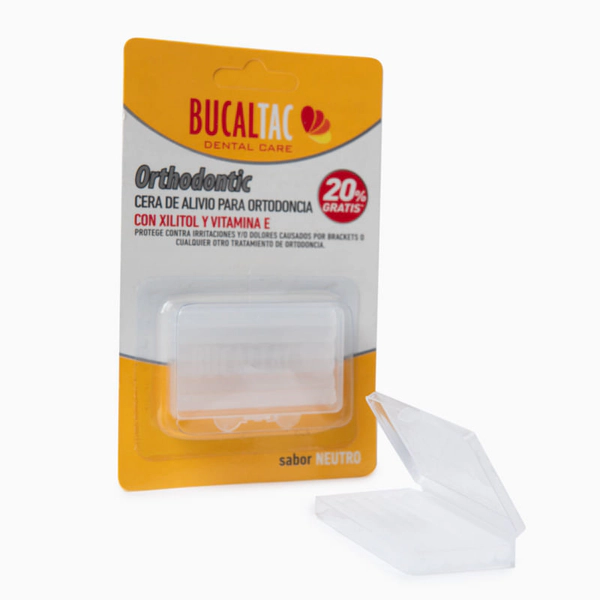 Bucal Tac Cera Para Ortodoncia Sabor Neutro 6 Unidades