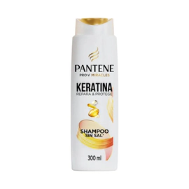 Shampoo Limpieza y Protección Pantene Pro-V Keratina 300 mL