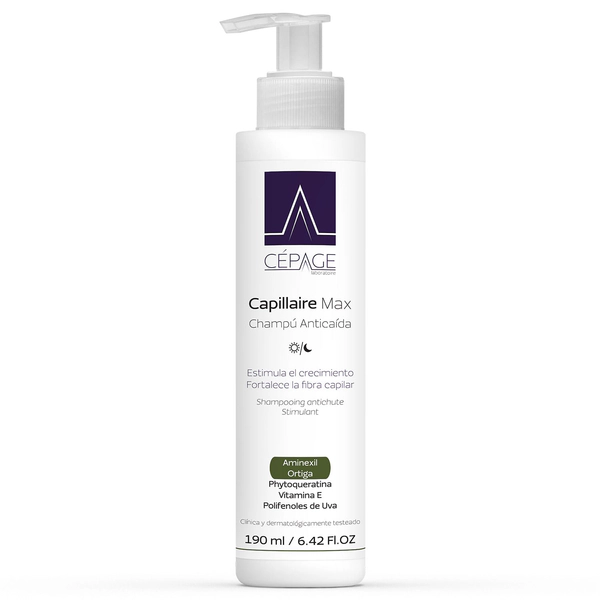 Capillaire Max Champú Anticaída Estimula Crecimiento 190ml