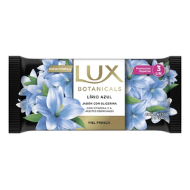 Jabon En Barra Lux Botanicals Lirio Azul 3 X 120g