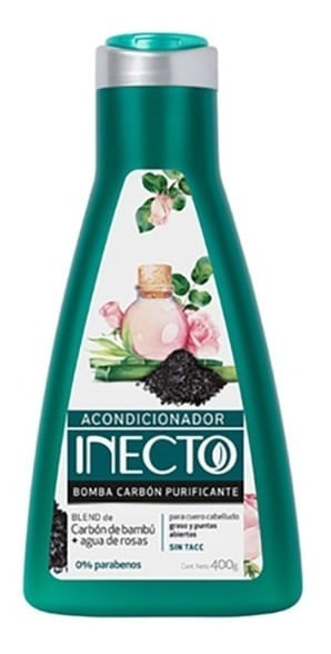 Inecto Bomba Carbon Acondicionador Purificante 400ml