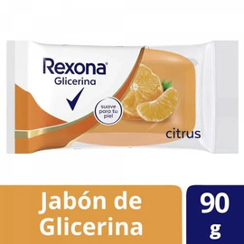 Rexona Citrus Glicerina Jabón En Barra 90 g