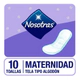 Nosotras Toallitas Maternidad Post Parto X 10 U