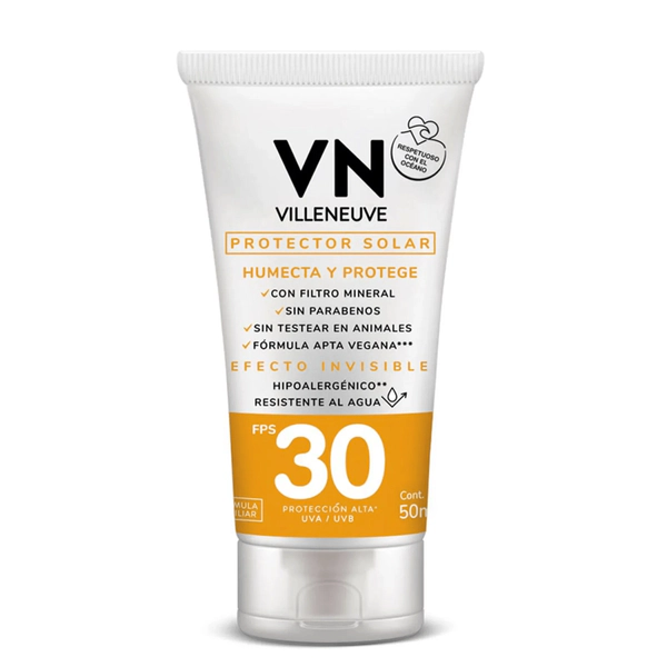 Vn Protector Solar Fps 30 Humecta Y Protege 50ml