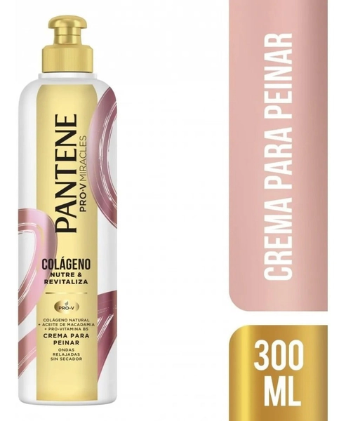 Pantene Crema Para Peinar Colágeno Nutre & Revitaliza 300ml