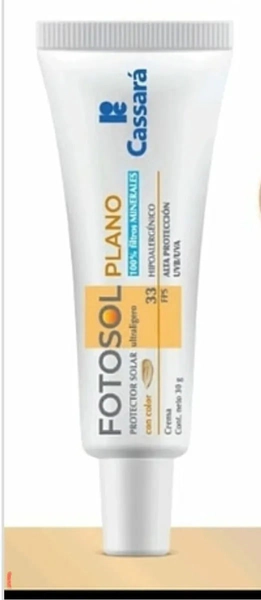 Fotosol Plano Protector Solar Crema Color Fps33 X 30g