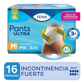 Ropa Interior Tena Pants Ultra Talle Medium 16 Unidades